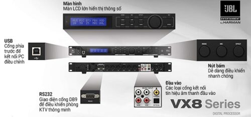 Vang số JBL VX8